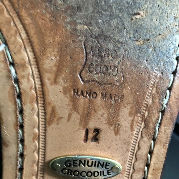 Belvedere Vero Cucio Crocodile Handmade Shoes main image 8